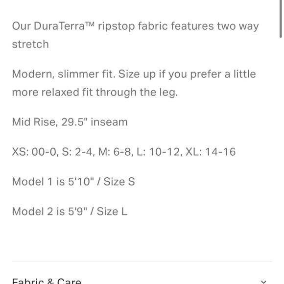 Vuori ripstop pant - Picture 5 of 7